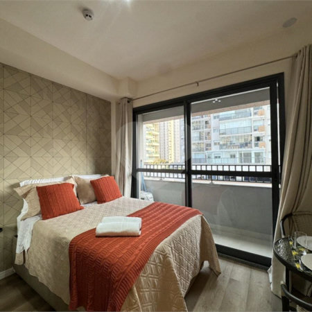 Apartamento à venda com 1 quarto em Vila Cordeiro, São Paulo, SP