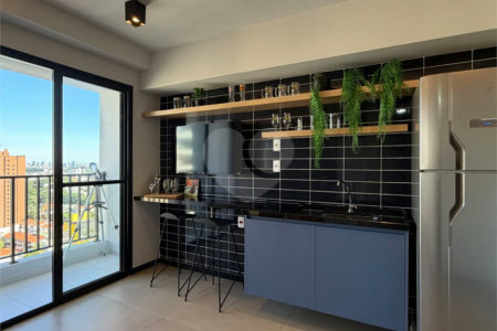 Studio residencial com 19m² na região da Vila Clementino em São Paulo - SP.