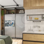 Apartamento à venda com 1 quarto em Brooklin Paulista, São Paulo, SP