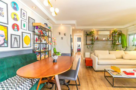 Apartamento à venda com 2 quartos, sendo 1 suíte, em Santo Amaro, São Paulo, SP