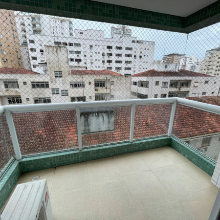 Apartamento para Locação no Boqueirão  2 Dormitórios 81m² – Santos/Sp