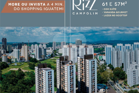 Apartamento à venda com 2 quartos, sendo 1 suíte, em Parque Campolim, Sorocaba, SP