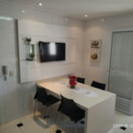 Apartamento com 3 dormitórios à venda, 155 m², vista para o mar - Embaré - Santos/SP