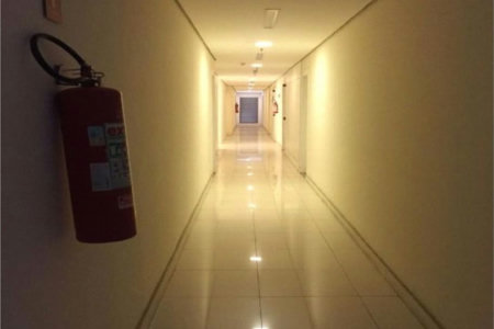 Sala Comercial para locação, Valongo, Santos - SA0012.