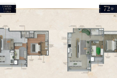 Apartamento 2 dorms, 1 suíte, 1 vaga, condomínio clube na Freguesia do Ó