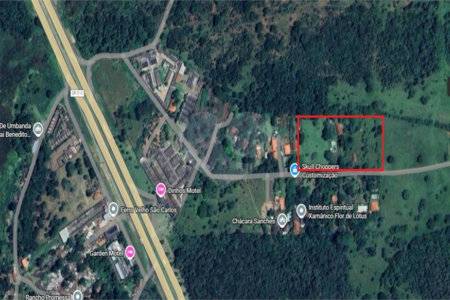 3021m² de área para construção de chácara