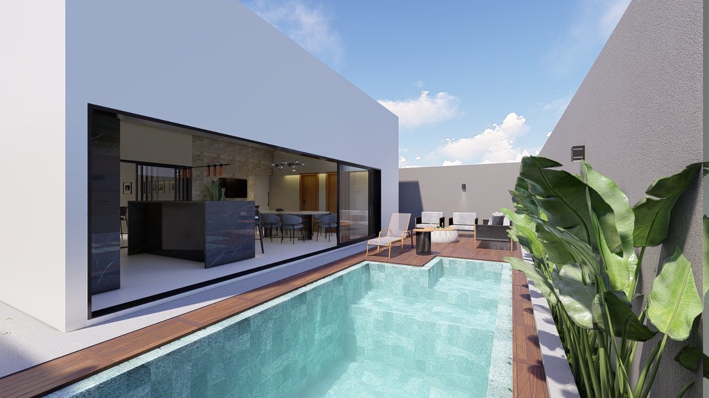 Casa à venda com 3 suítes no condomínio Villa de León, Três Lagoas - MS