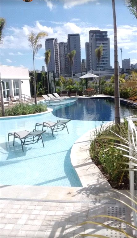 Apartamento no Cambuci, de 46m2 com 1 dormitório, cozinha com armários, sala com varanda e 1 vaga