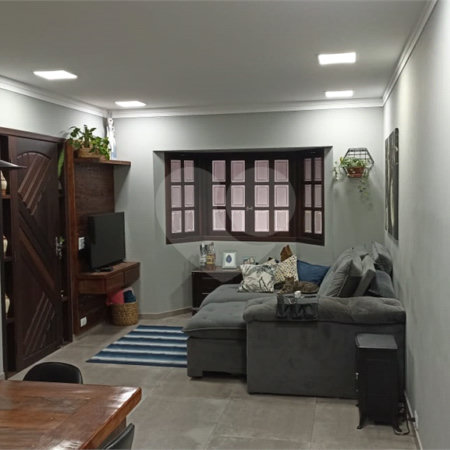 Sobrado à venda com 3 quartos, sendo 1 suíte, em Parque São George, Cotia, SP