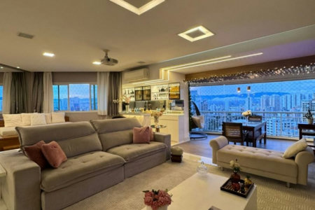 Apartamento com 3 dormitórios à venda, 200 m² por R$ 3.180.000,00 - Ponta da Praia - Santos/SP