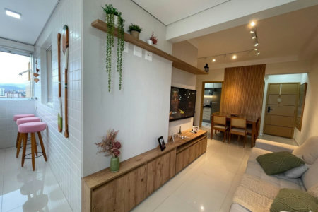 Apartamento com 2 dormitórios à venda, 72 m² por R$ 1.150.000,00 - Boqueirão - Santos/SP