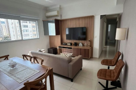 Apartamento com 3 dormitórios à venda, 82 m² por R$ 990.000,00 - José Menino - Santos/SP