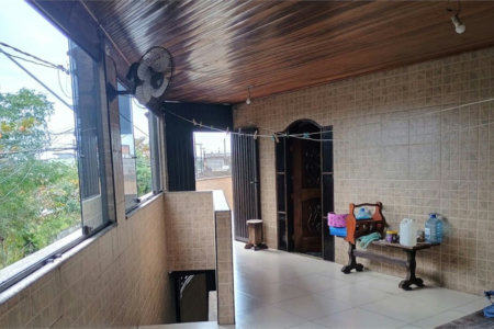Casa Residencial à venda, Parque Continental, São Vicente - CA0207.