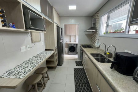 Apartamento com 3 dormitórios à venda, 82 m² por R$ 990.000,00 - José Menino - Santos/SP