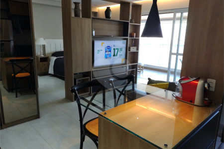 Apartamento à venda com 1 quarto em Brooklin, São Paulo, SP