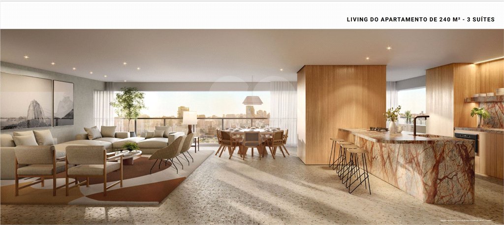 Apartamento à venda com 4 suítes em Jardim Morumbi, São Paulo, SP