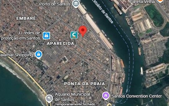 Terreno à venda, 866 m² por R$ 2.999.000,00 - Estuário - Santos/SP