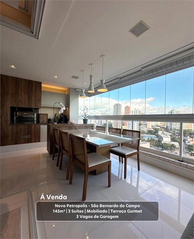Apartamento à venda com 3 suítes em Nova Petrópolis, São Bernardo do Campo, SP