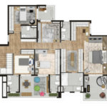 Triplex à venda com 4 suítes em Anhangabaú, Jundiaí, SP