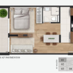 Apartamento à venda com 1 quarto em Vila Mazzei, São Paulo, SP