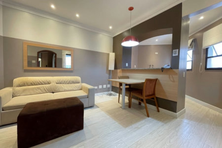 Apartamento com 1 dormitório à venda, 48 m² por R$ 480.000,00 - Gonzaga - Santos/SP