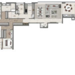 BELÍSSIMO APARTAMENTO DE 75,78 M² COM 02 DORMITÓRIOS, SUITE E VAGA PARA VENDA NA VILA NOVA CONCEIÇÃO