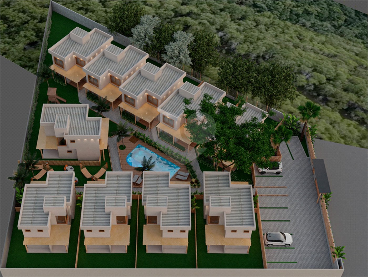 Casa à venda com 1 quarto, sendo 2 suítes, no condomínio Residencial Portal Canoê, Porto Seguro - BA