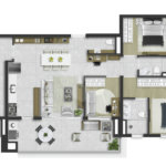 Apartamento à venda com 4 quartos, sendo 2 suítes, em Boa Vista, Sorocaba, SP