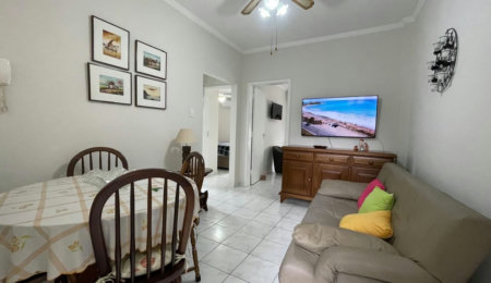 Apartamento com 2 dormitórios à venda, 70 m² por R$ 530.000,00 - Aparecida - Santos/SP