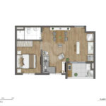 Apartamento à venda com 2 quartos, sendo 1 suíte, em Campo Grande, São Paulo, SP