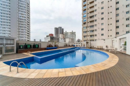 Apartamento á venda MOBILIADO com 128m², 3 suítes, 2 vagas, no centro de Santo André