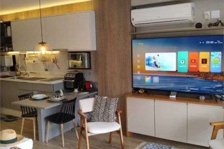 Apartamento à venda com 1 quarto em Brooklin Paulista, São Paulo, SP