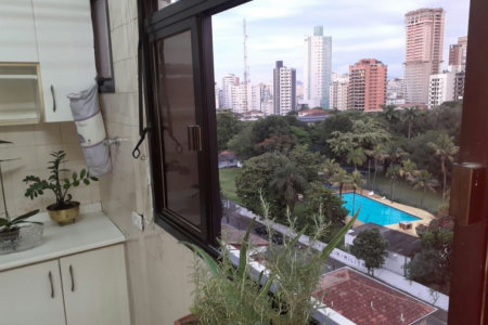 Apartamento para alugar, 168 m² por R$ 8.000,01/mês - Ponta da Praia - Santos/SP