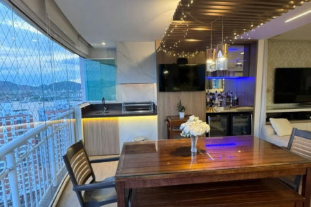 Apartamento com 3 dormitórios à venda, 200 m² por R$ 3.180.000,00 - Ponta da Praia - Santos/SP