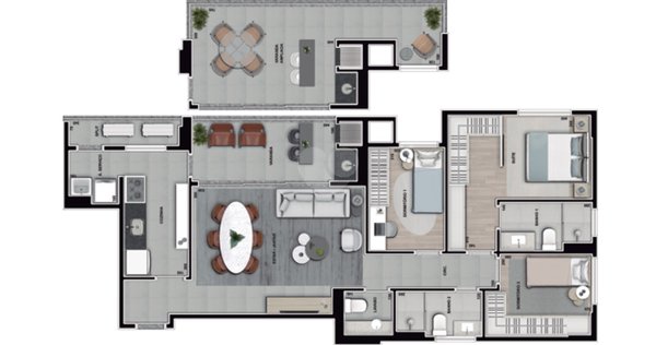 Apartamento 102m² 5