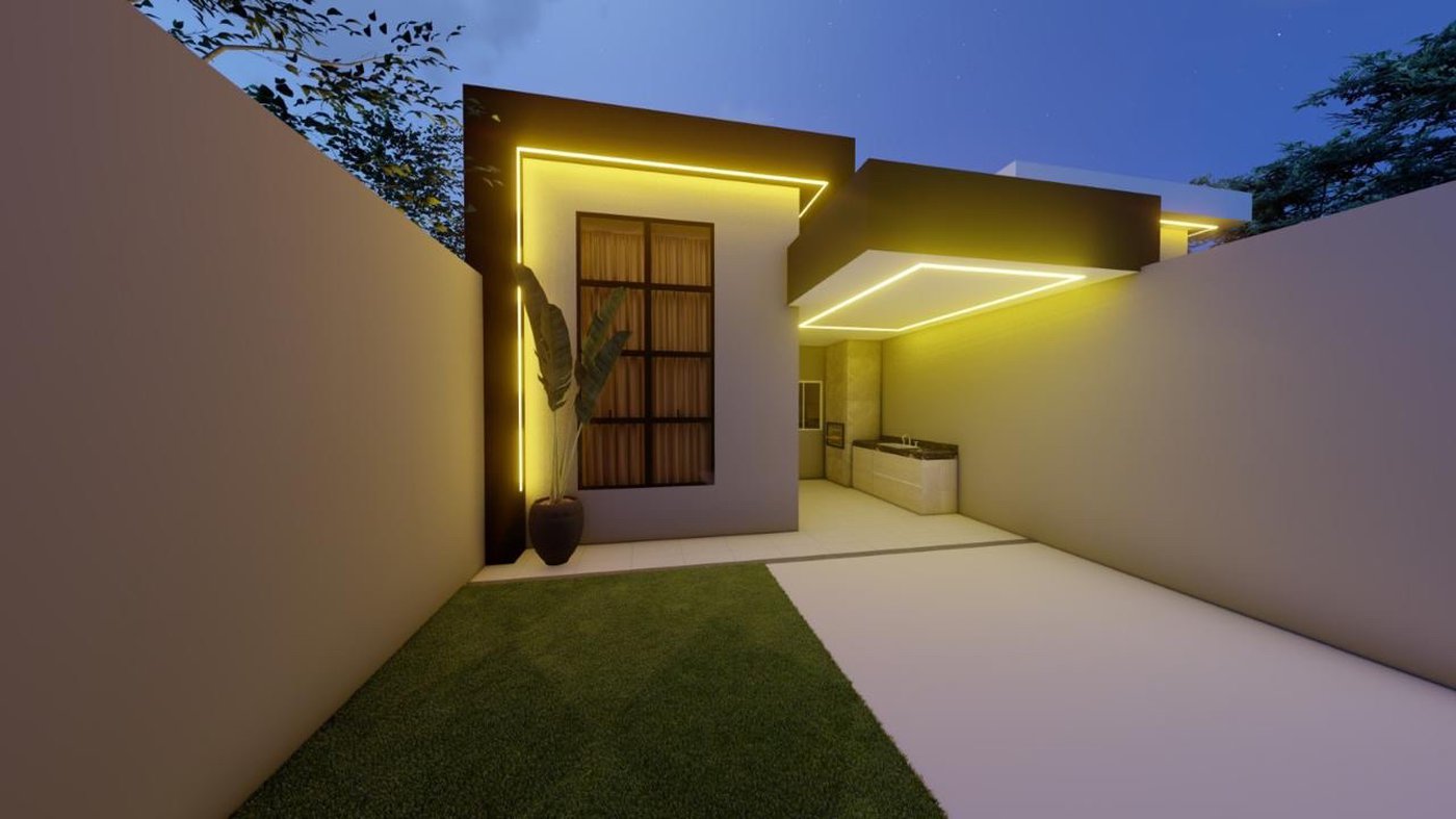 Casa à venda com 3 quartos, sendo 1 suíte,  em Bela Vista da Lagoa, Três Lagoas, MS