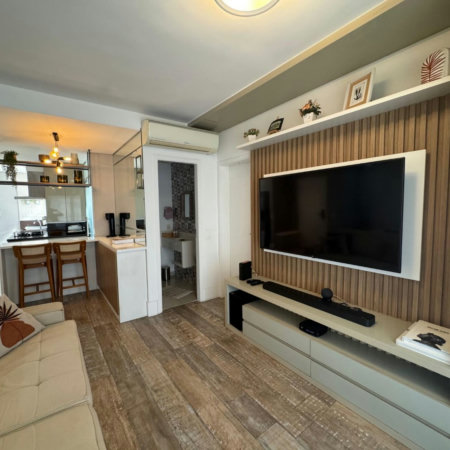 Apartamento Alto Padrão, 103 m² e 3 dormitórios à venda no José Menino - Santos/SP