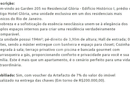 Apartamento à venda com 2 suítes em Glória, Rio de Janeiro, RJ