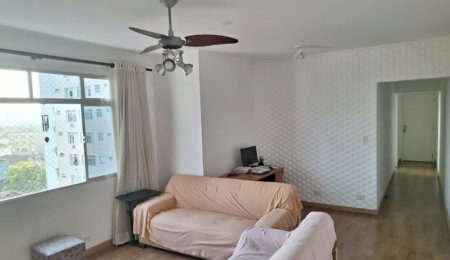 Apartamento com 2 dormitórios à venda, 110 m² por R$ 535.000,00 - Embaré - Santos/SP