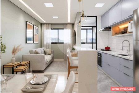 Apartamento à venda com 1 suíte em Alvinópolis, Atibaia, SP