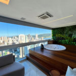 Apartamento com 1 quarto com hidromassagem e vista para o mar à venda em Aparecida - SP