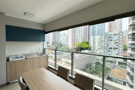 Apartamento à venda com 2 quartos, sendo 1 suíte,  em Brooklin, São Paulo, SP