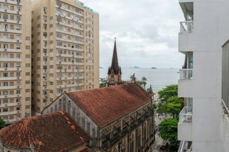 Apartamento com 2 dormitórios à venda, 70 m² por R$ 690.000,00 - Embaré - Santos/SP