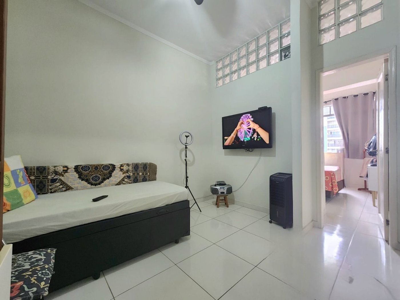 Apartamento com 1 dormitório à venda, 55 m² por R$ 285.000,00 - Centro - São Vicente/SP