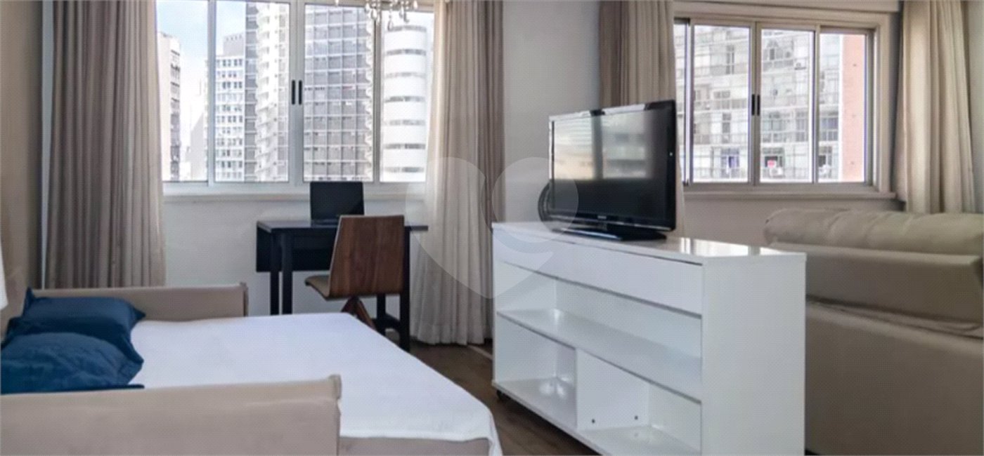 Apartamento à venda com 1 quarto em República, São Paulo, SP