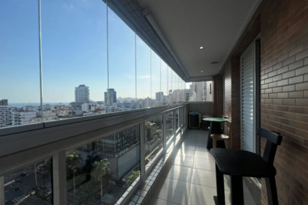 Apartamento com 2 dormitórios à venda, 94 m² por R$ 1.580.000,00 - Gonzaga - Santos/SP