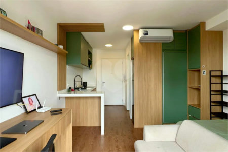 Studio à venda com 1 quarto em Pinheiros, São Paulo, SP