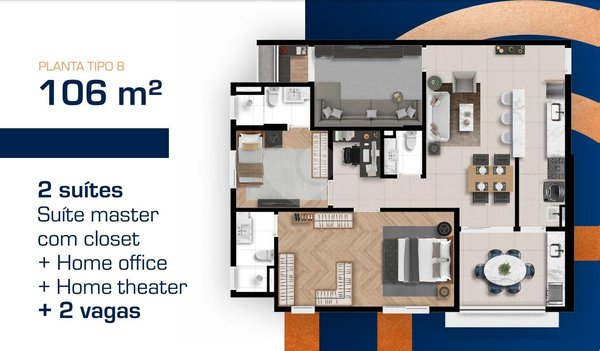 Apartamento 106m² 6