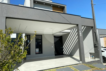 Casa à venda com 3 quartos, sendo 1 suíte, no condomínio Jardim Park Real, Indaiatuba - SP