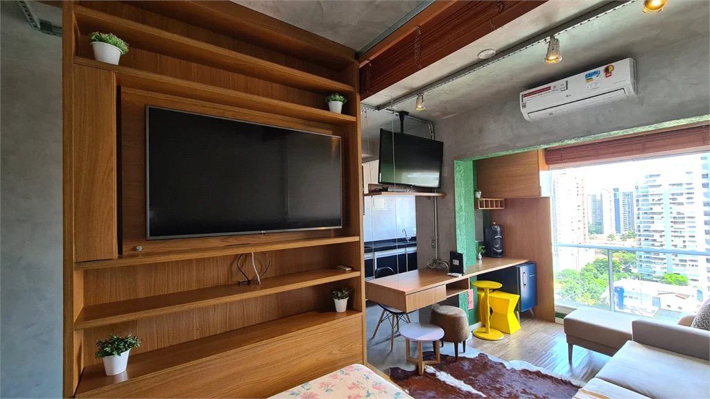 Apartamento à venda com 1 quarto em Cidade Monções, São Paulo, SP